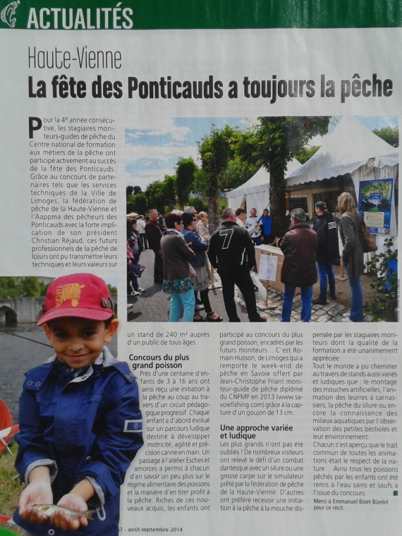 moniteur guide peche fete des ponticauds  savoiefishing