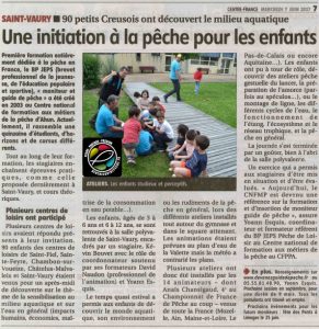 animatio nature environement moniteur guide de pêche