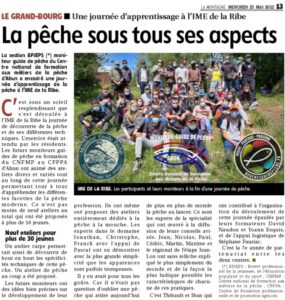 moniteur guide de peche apajh ime de la ribe