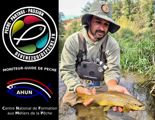 Benoît Moreno moniteur guide de pêche à la Mouche et Tenkara dans les Pyrénées Catalanes