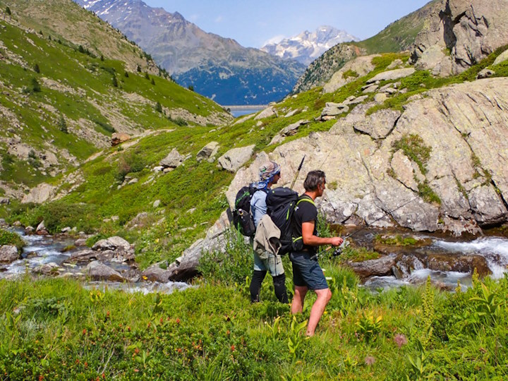 pecheurs en montagne