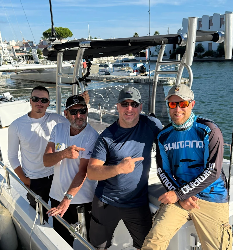 Guide de pêche en mer au Grau-du-Roi au départ de Port-Camargue
