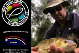 moniteur guide de pêche à Vierzon sur le Cher John RENE